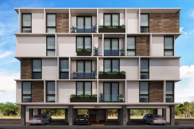 Modelo con terraza A